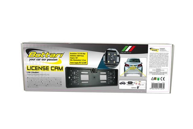  SUPORT NUMAR INMATRICULARE CU CAMERA VIDEO AUTO