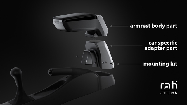  COTIERA ARMSTER S DIN PIELE VEGANA,NECESAR LA MONTAJ ADAPTOR DEDICAT PE MASINA