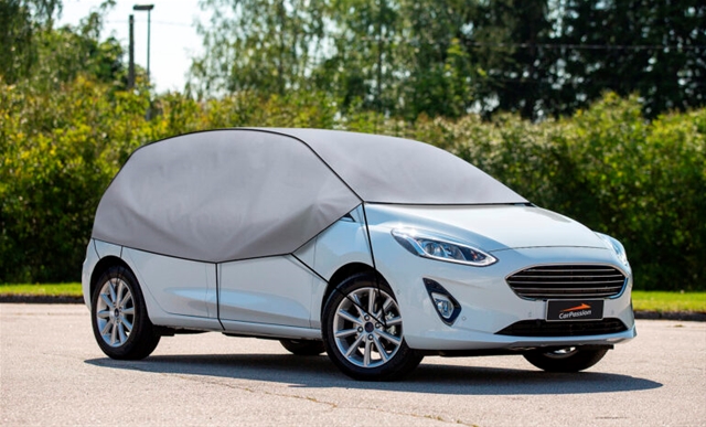  SEMI PRELATA AUTO PENTRU MASINI HATCHBACK MARIMEA S/M 255-275X116X70CM