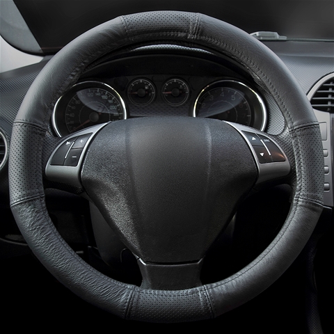  HUSA VOLAN DIN PIELE NATURALA SEMI PERFORATA DIAMETRU 37-39CM