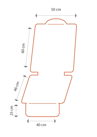  PROTECTIE SCAUN AUTO DIN PIELE ECOLOGICA PENTRU SCAUNE DE COPII NEAGRA