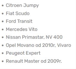  HUSA SCAUN DIN STOFA PENTRU VANS-DUBE MARIMEA L