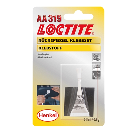  SET ADEZIV OGL.RETROVIZOARE 0.5 ML 319 LOCTITE