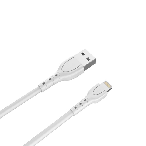  CABLU USB A LA TIP LIGHTNING ALB LUNGIME 0.5M LEMONTTI