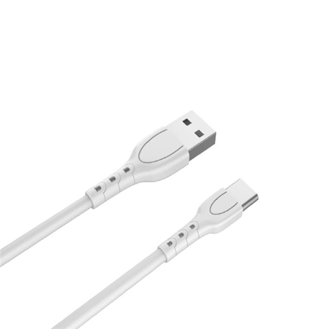  CABLU USB A LA TYPE-C ALB LUNGIME 0.5M LEMONTTI