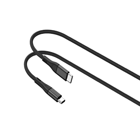  CABLU INCARCARE SUPER FAST 100W TYPE-C LA TYPE-C, NEGRU, LUNGIME 1.2M LEMONTTI