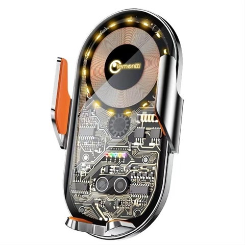  SUPORT AUTO CU INCARCARE WIRELESS 15W PRINDERE LA VENTILATIE LEMONTTI