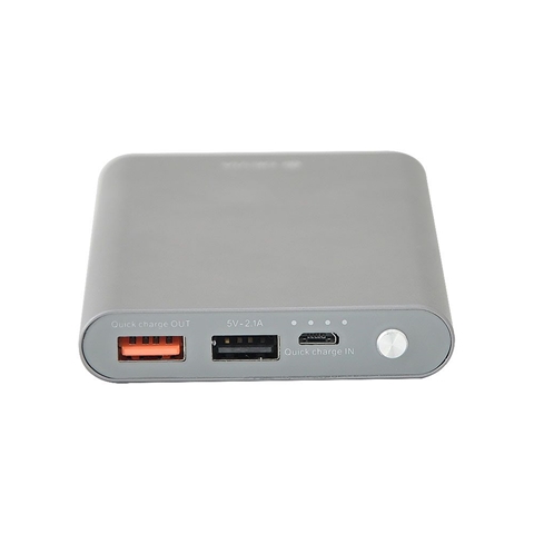  POWER BANK - ACUMULATOR EXTERN DUAL USB GRI 8000MAH INCARCARE RAPIDA QC3.0 DEVIA