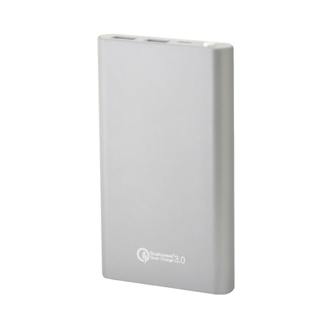 POWER BANK - ACUMULATOR EXTERN DUAL USB GRI 8000MAH INCARCARE RAPIDA QC3.0 DEVIA