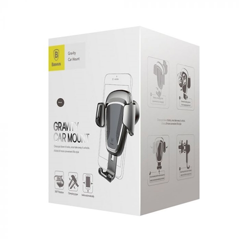  SUPORT AUTO MAGNETIC NEGRU PRINDERE LA SISTEMUL DE VENTILATIE BASEUS