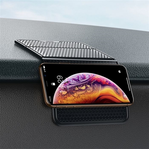  SUPORT AUTO ANTIDERAPANT NEGRU PENTRU BORD BASEUS