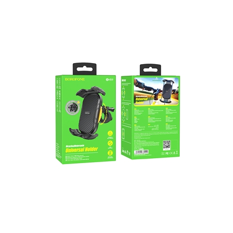  SUPORT TELEFON CU PRINDERE PE GHIDON PTR MOTOCICLETA,SCUTER,BICICLETA BOROFONE