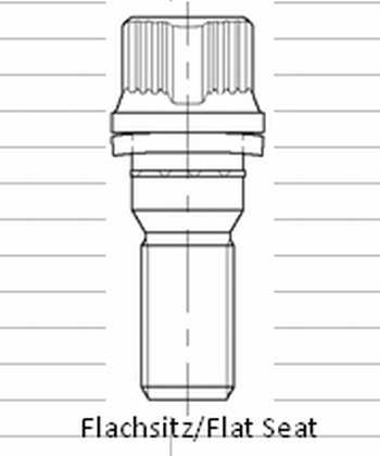  NBB SET ANTIFURT ROTI-M12X1.25X36,BOLTURI HEXAGON 17-SICURIT
