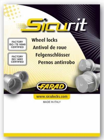  NBB SET ANTIFURT ROTI M12X1.25X23,BOLTURI HEXAGON 17-SICURIT