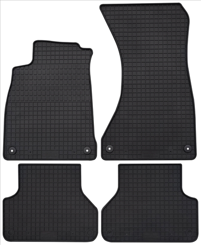  SET 4 COVORASE CAUCIUC A4, AVANT 10.15- 07.24, ALLROAD 10.16-07.24,A5 SPORTBACK 17-24