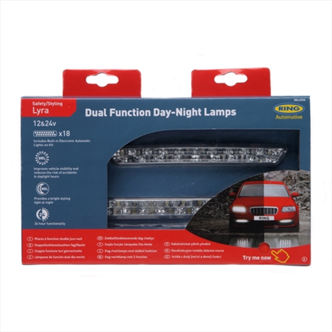  FD SET LUMINI DRL+STYLING LIGHTS LYRA RING AUTOMOTIVE