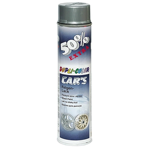  SPRAY VOPSEA PENTRU JANTE, ARGINTIU 600ML DUPLI-COLOR
