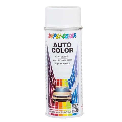  SPRAY VOPSEA RETUS AUTO NEMETALIZATA ALB BOREAL 350ML DUPLI-COLOR