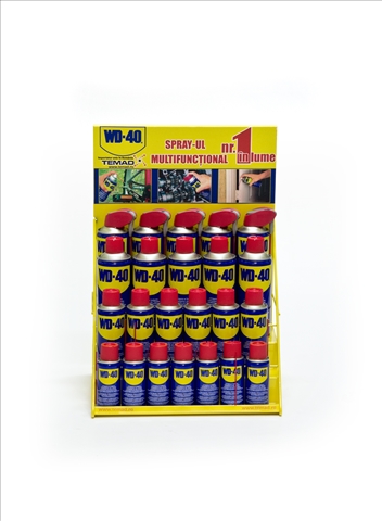  STAND PREZENTARE CU 23 DE PRODUSE ASORTATE WD-40
