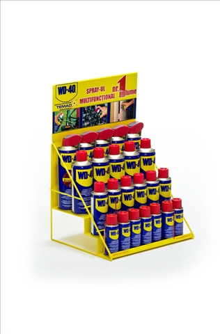  STAND PREZENTARE CU 23 DE PRODUSE ASORTATE WD-40