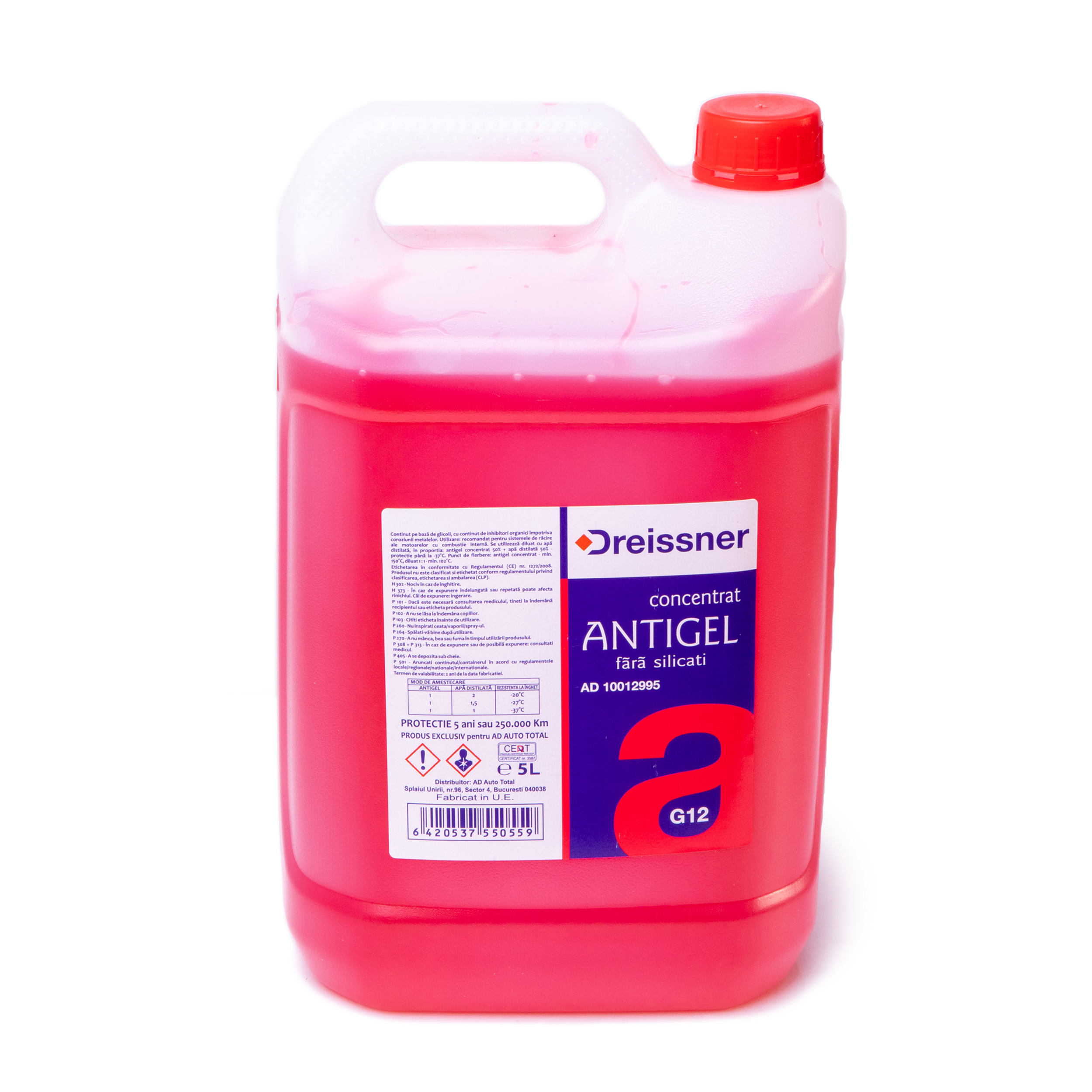  ANTIGEL ROSU CONCENTRAT G12 5L