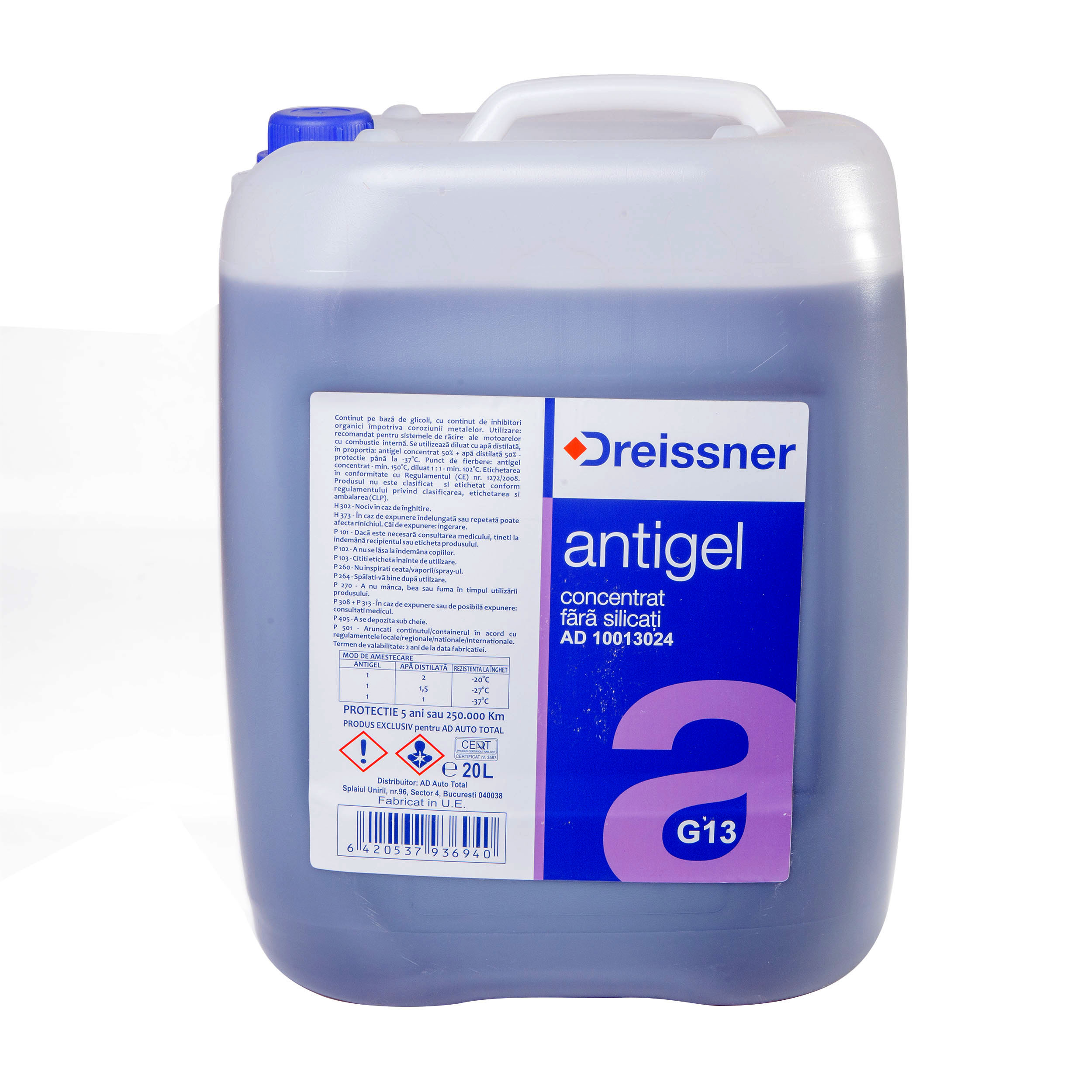  ANTIGEL VIOLET CONCENTRAT G13 20L