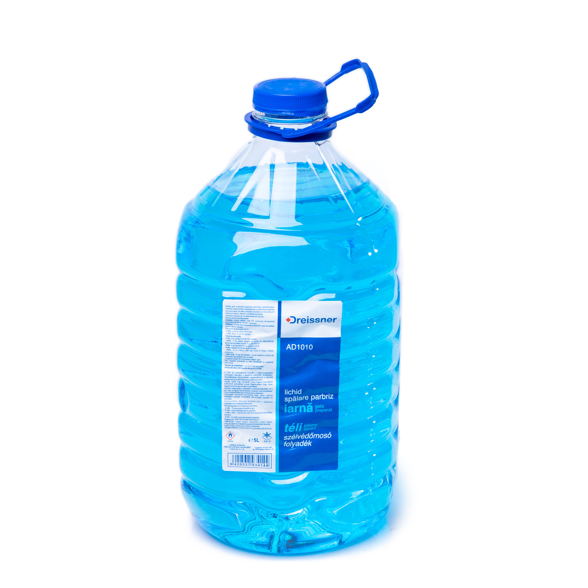  LICHID PARBRIZ ALBASTRU GATA PREPARAT 5L (25) IARNA