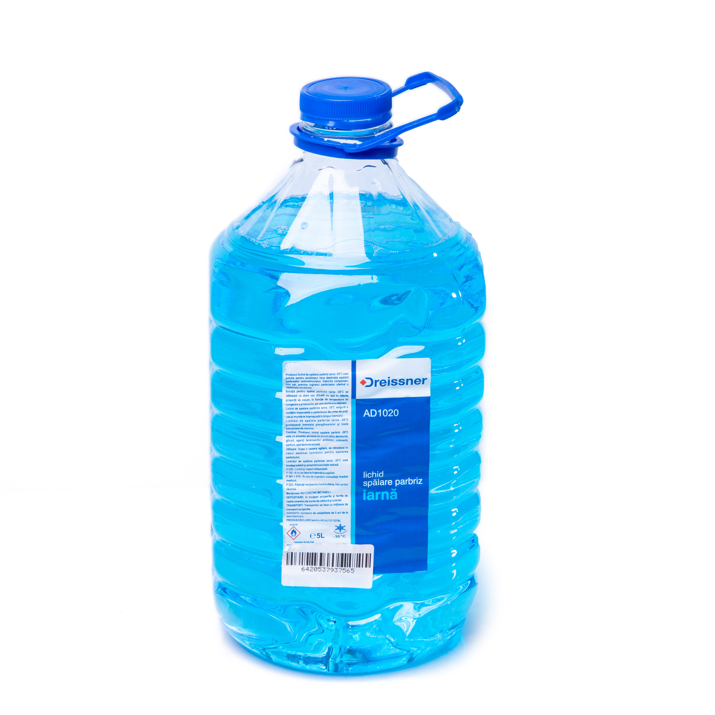  LICHID PARBRIZ ALBASTRU GATA PREPARAT 5L (30) IARNA