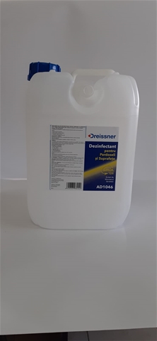  SOLUTIE DEZINFECTANTA PENTRU PARDOSELI SI SUPRAFETE 10L