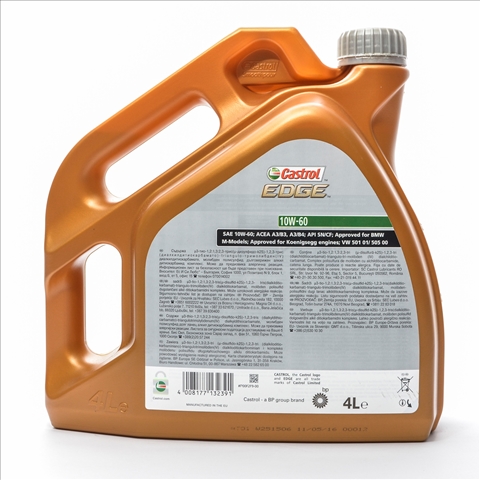 ULEI EDGE 10W-60 4 X 4 LT TI - 15A003 CASTROL