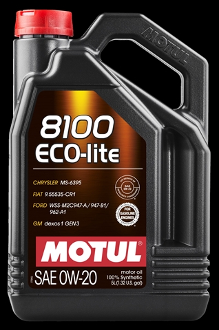  8100 ECO-LITE 0W20 5L (108536) MOTUL