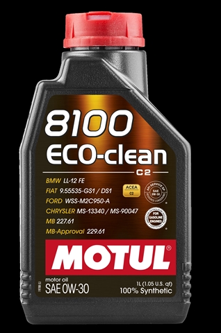  8100 ECO-CLEAN 0W30 1L (102888) MOTUL