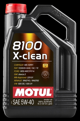  8100 X-CLEAN 5W40 5L (102051) MOTUL