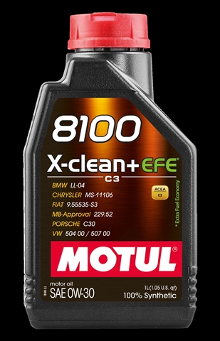  8100 X-CLEAN + EFE 0W30 1L (111657) MOTUL