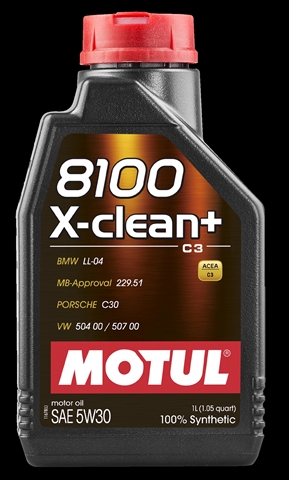 8100 X-CLEAN PLUS 5W30 1L (106376) MOTUL