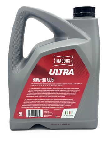  80W-90 GL5 5L MADDOX