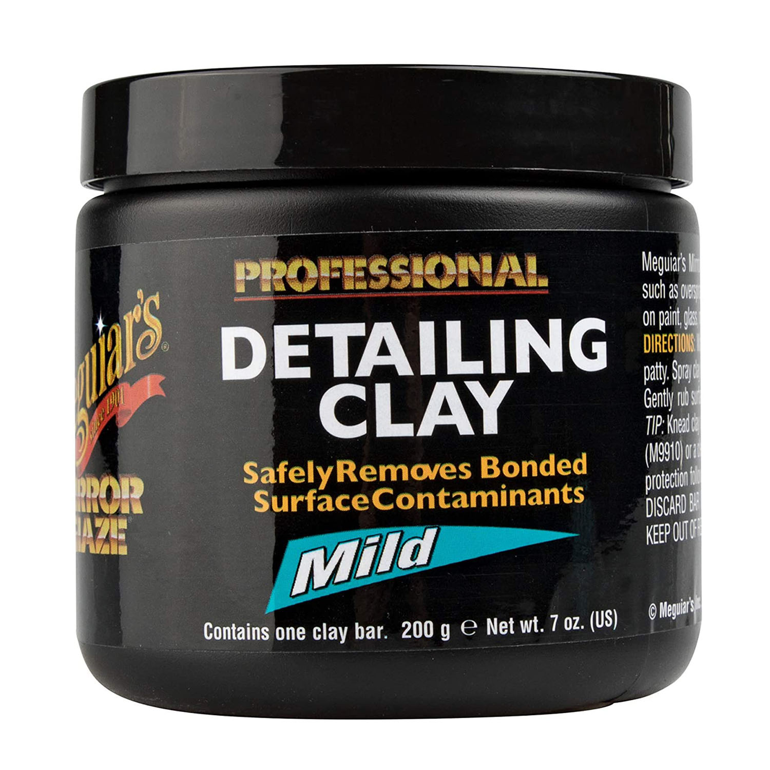  PLASTELINA CURATARE DEPUNERI SUPRAFETE MEDIE, 200 GR, CLAY MILD - MEGUIARS