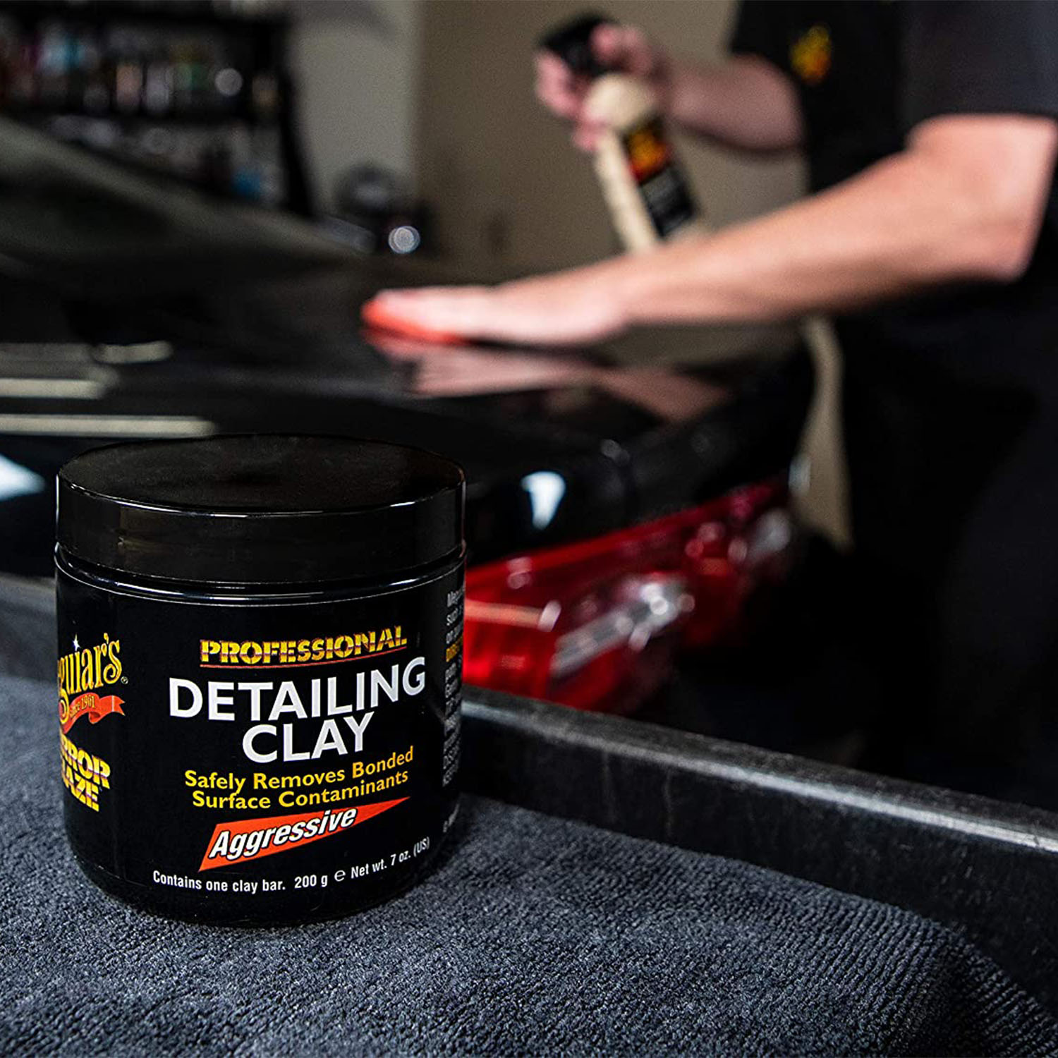  PLASTELINA CURATARE DEPUNERI SUPRAFETE AGRESIVA , 200 G,DETAILING CLAY - MEGUIARS