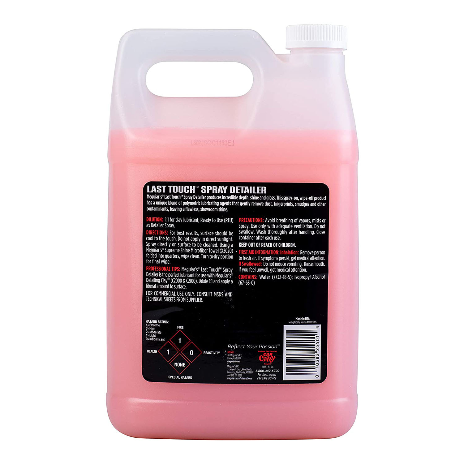  SOLUTIE SPALAT EXTERIOR, 3.78 L, LAST TOUCH SPRAY DETAILER - MEGUIARS