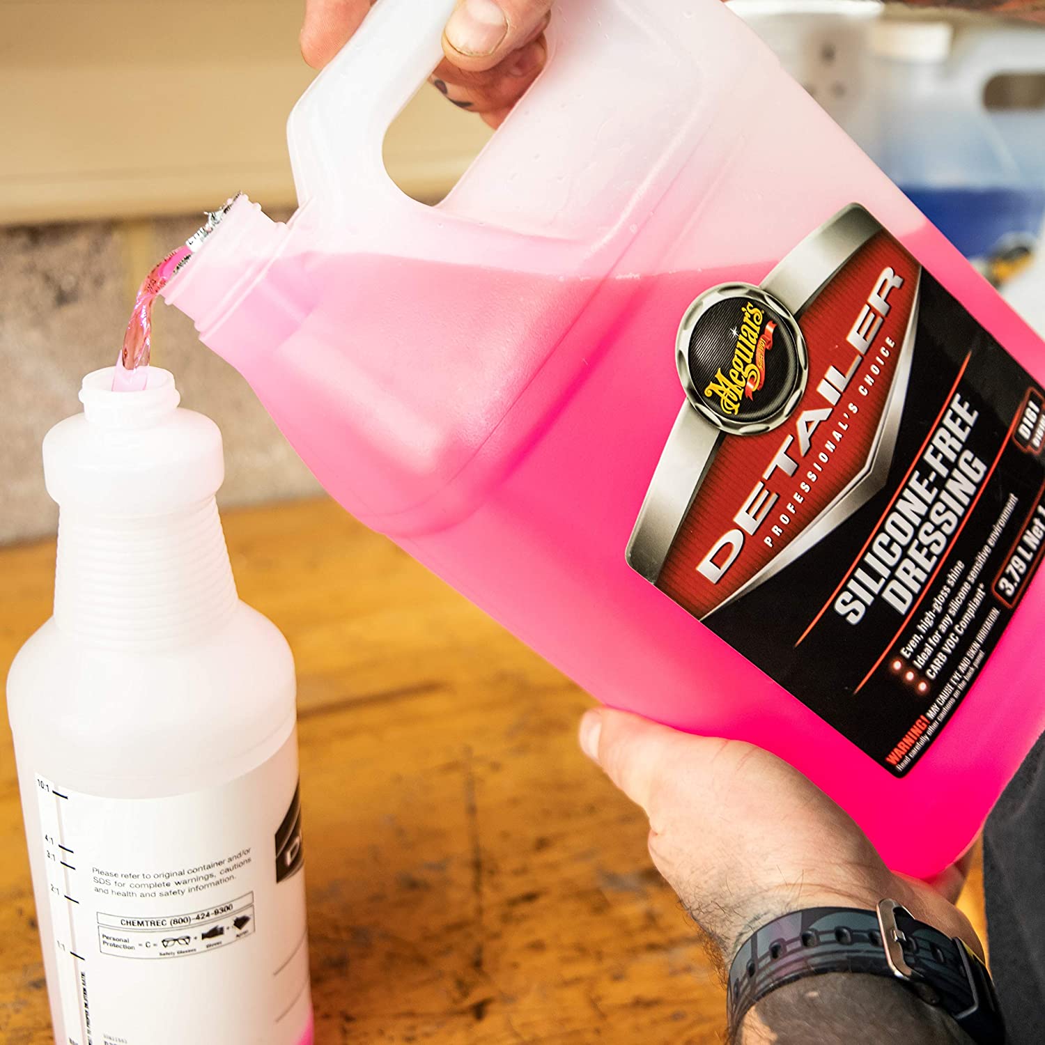  SOLUTIE INTRETINERE FARA SILICON 3.78 L, FREE DRESSING - MEGUIARS