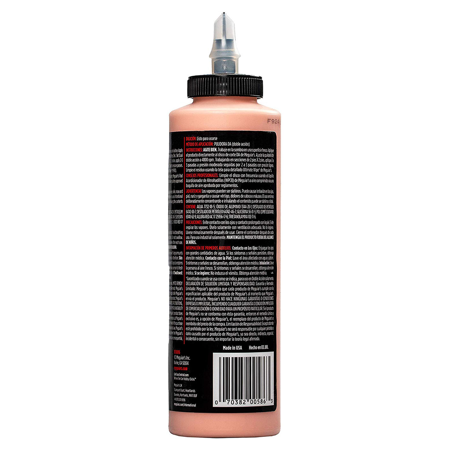  POLISH CORECTARE ZGARIETURI MICI 473ML, MICROFIBRE CORRECTION COMPOUND - MEGUIARS