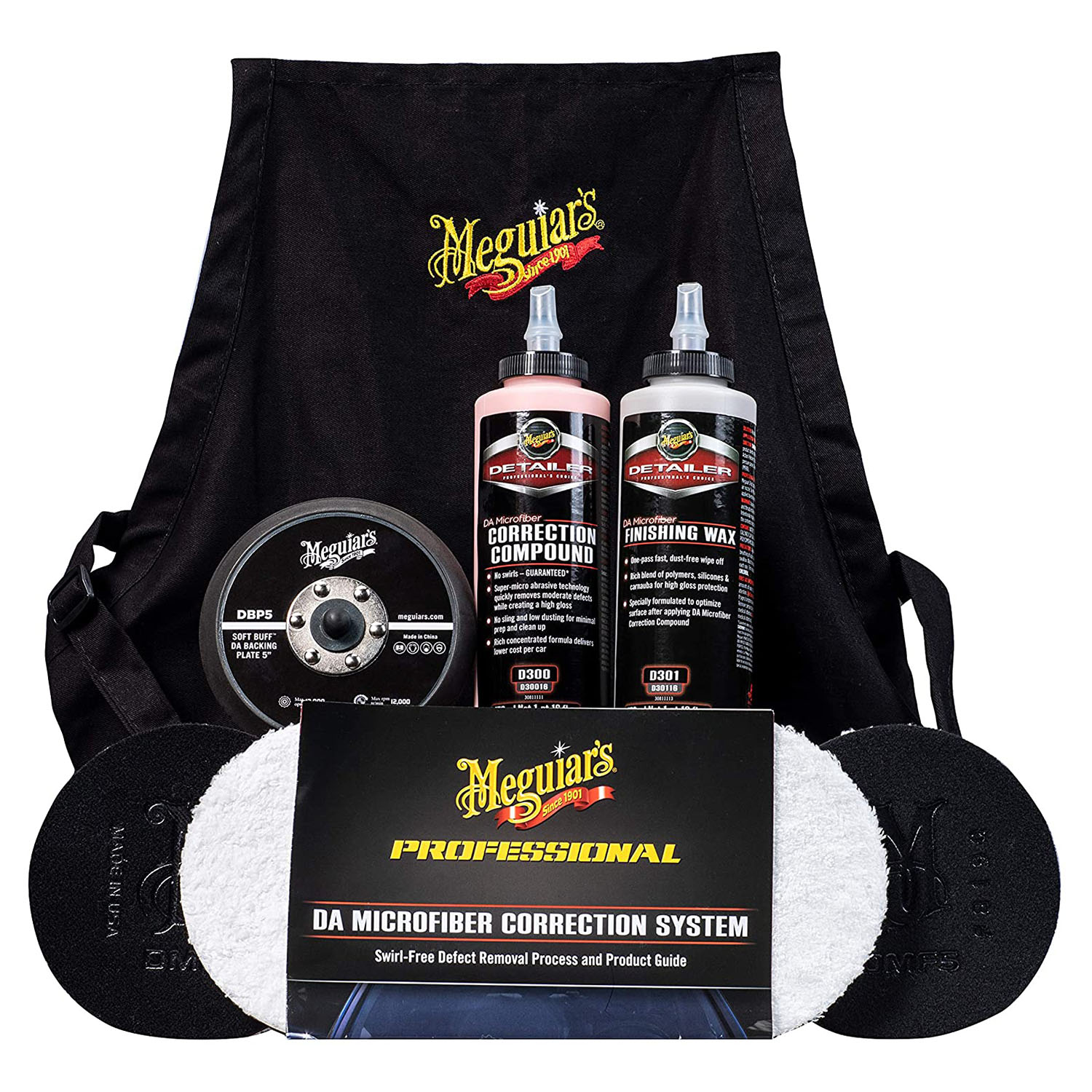  KIT POLISH DA MICROFIBER CORRECTION SYSTEM KIT 5 - MEGUIARS