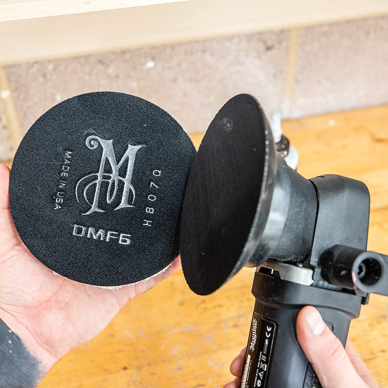  SET 2 BUC PAD POLISHARE CU MICROFIBRE DE 6, 127 MM,MICROFIBER FINISHING PAD 5 - MEGUIARS