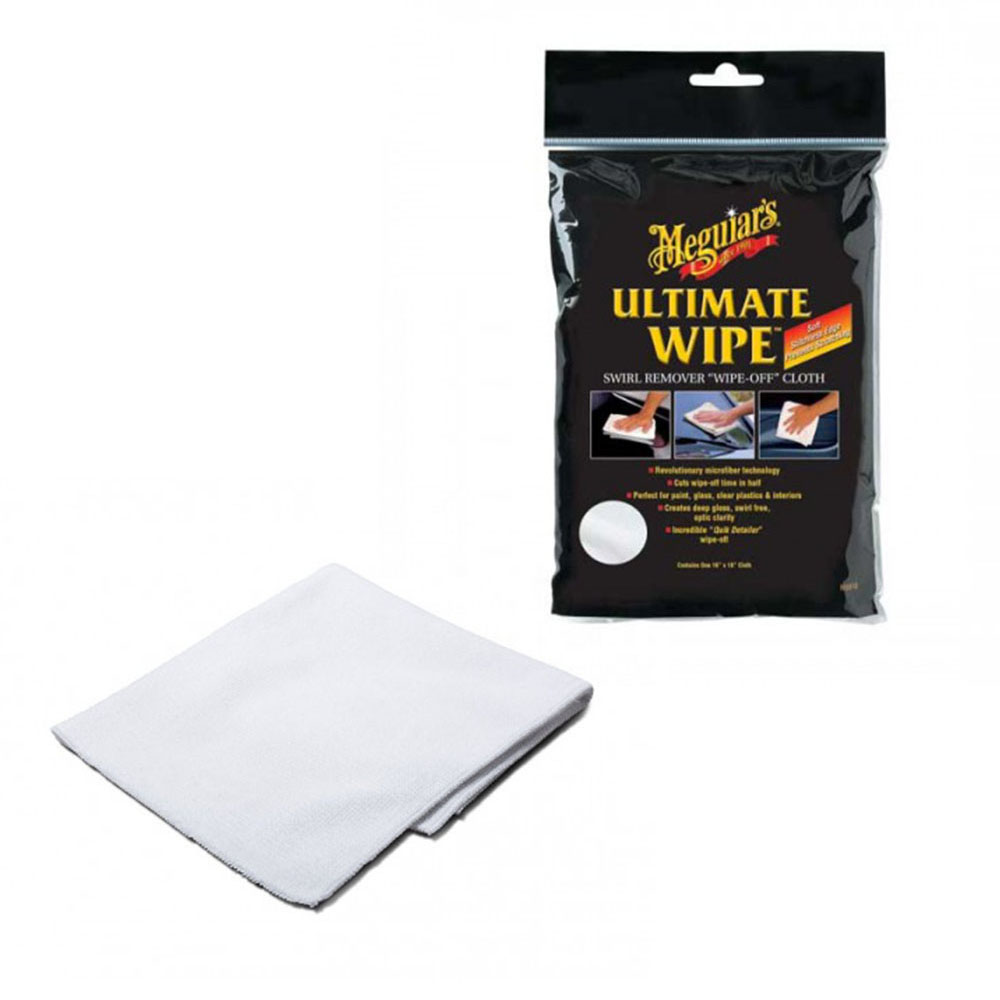  NBB LAVETA ALB CURATAT POLISH DIN MICROFIBRA, 40X40 CM- MEGUIARS