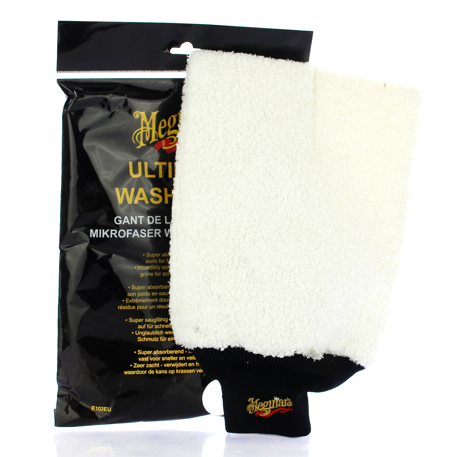  NBB MANUSA SPALARE MICROFIBRA ,MICROFIBER WASH MITT MULTI LANGUAGE MEGUIARS