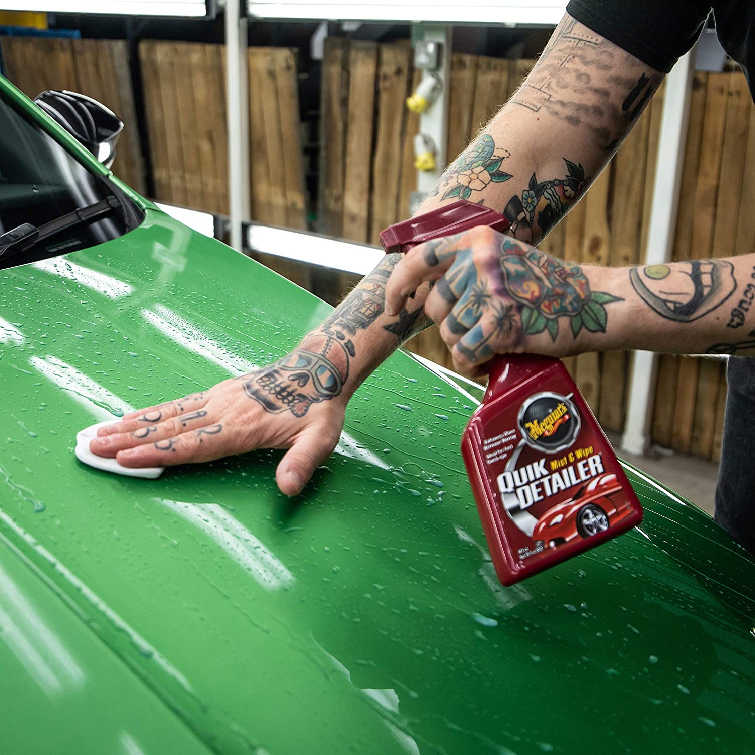  KIT DECONTAMINARE QUIK CLAY DETAILING SYSTEM - EU -MEGUIARS