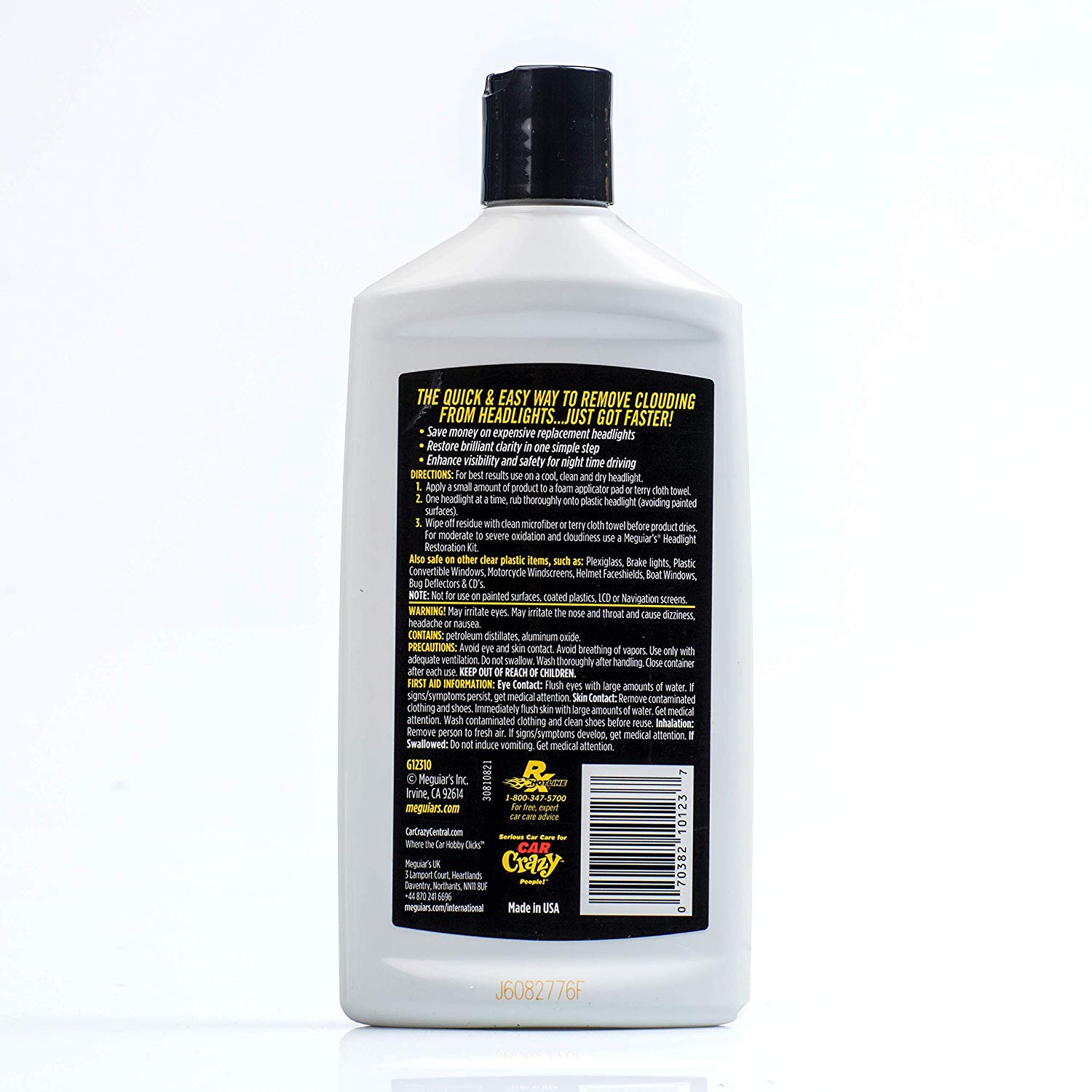  SOLUTIE DE CURATAT PLASTICE, 296 ML,PLAST-X - MEGUIARS