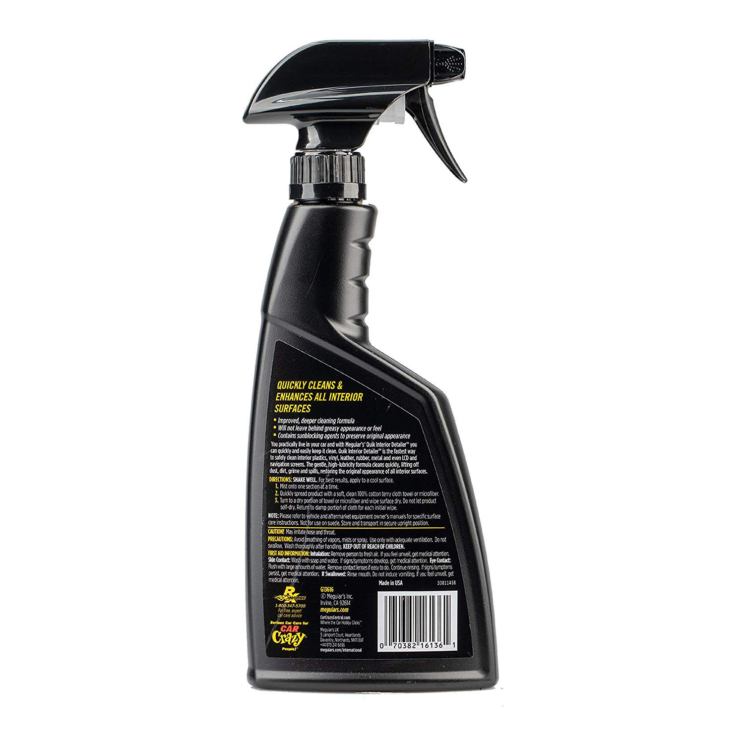  SOLUTIE CURATAT INTERIOR, 473 ML, QUIK DETAILER INTERIOR - EU - MEGUIARS