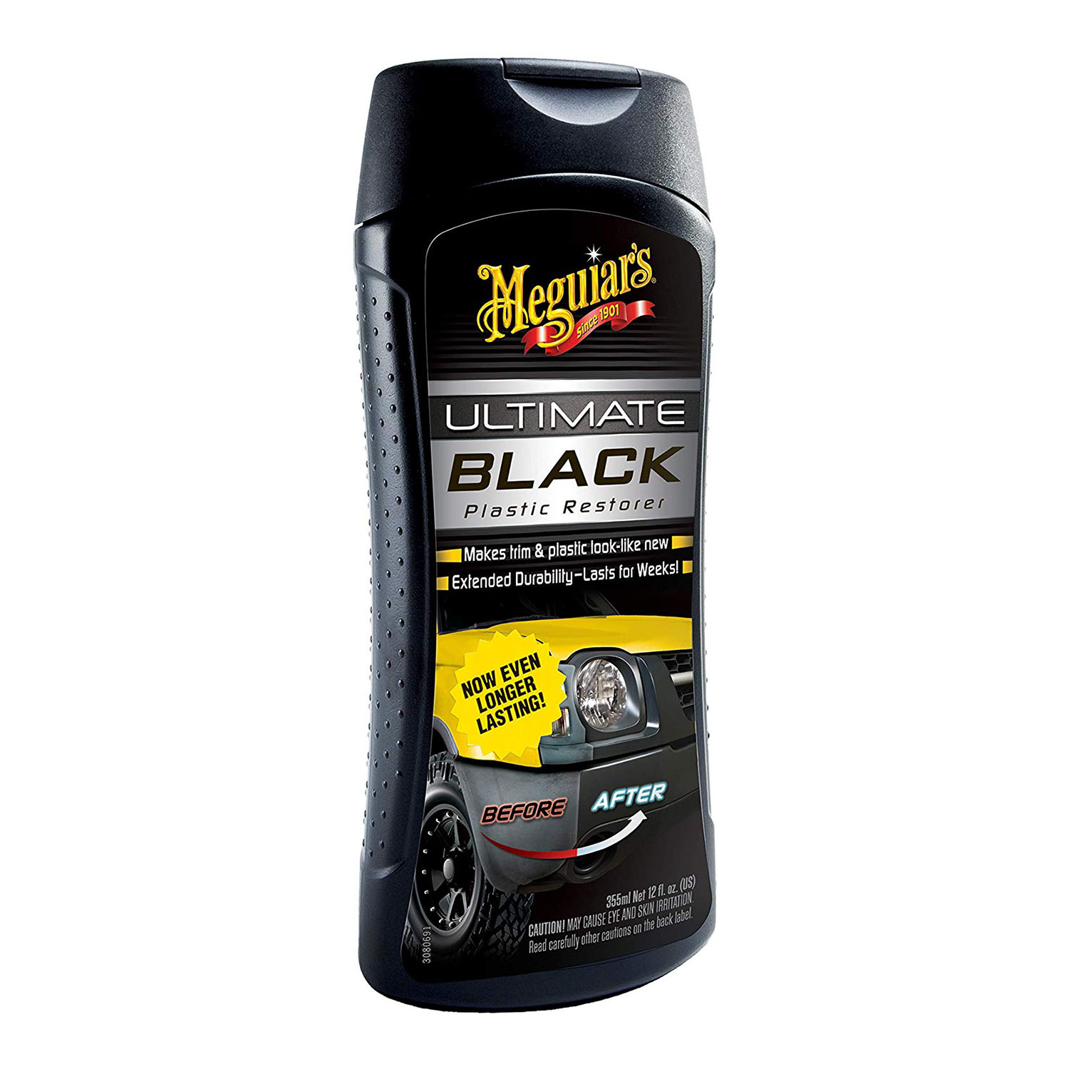  NBB SOLUTIE CURATAT EXTERIOR PLASTICE, 355 ML, ULTIMATE BLACK - EU - MEGUIARS