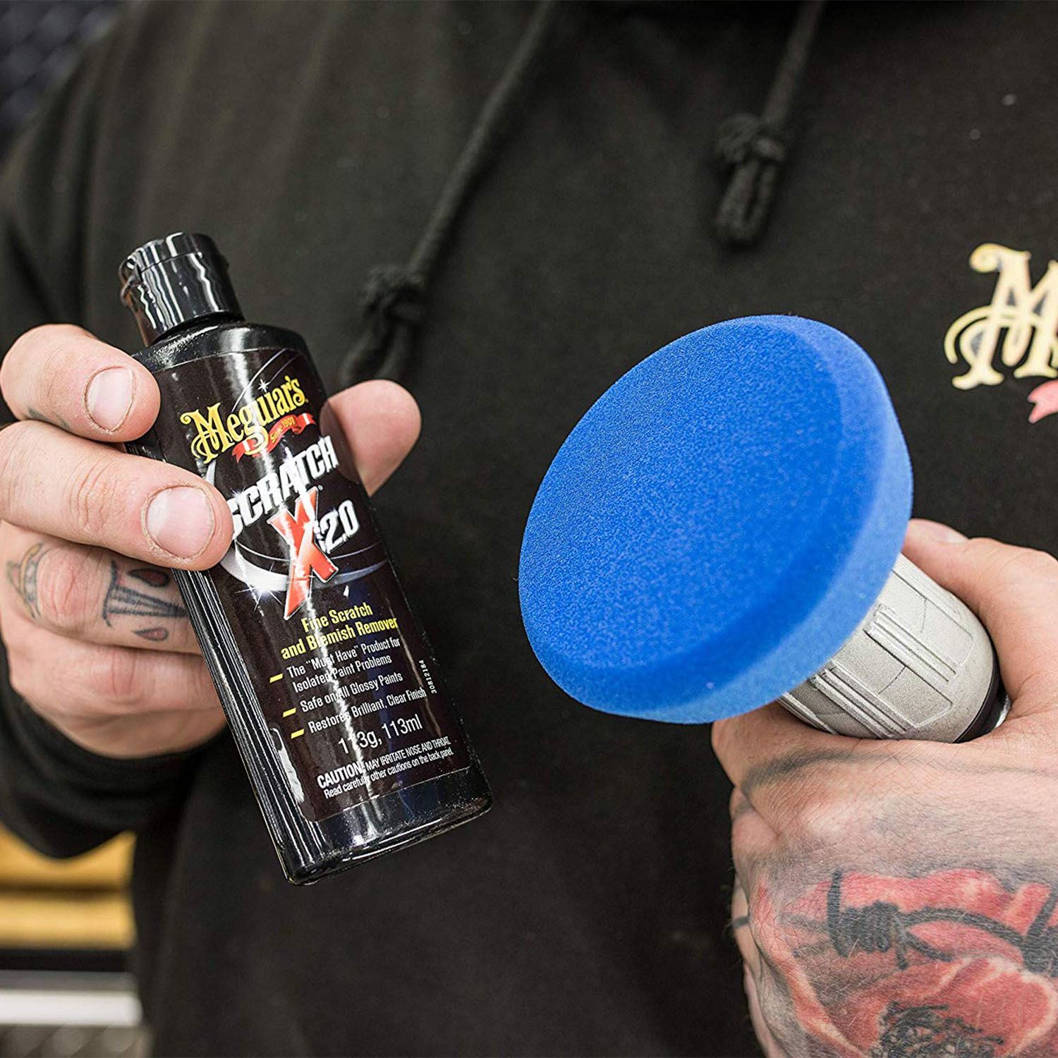  KIT ELIMINARE ZGARIETURI QUIK SCRATCH ERASER KIT MEGUIARS